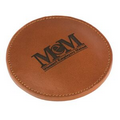 Brown Leather Paperweight